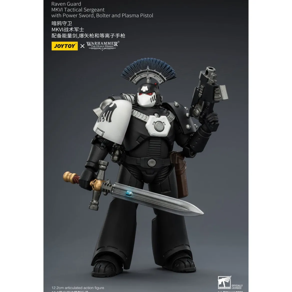 Warhammer 40,000 Actionfigur Raven Guard MkVI Tactical