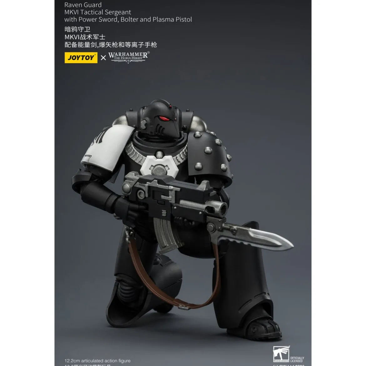 Warhammer 40,000 Actionfigur Raven Guard MkVI Tactical