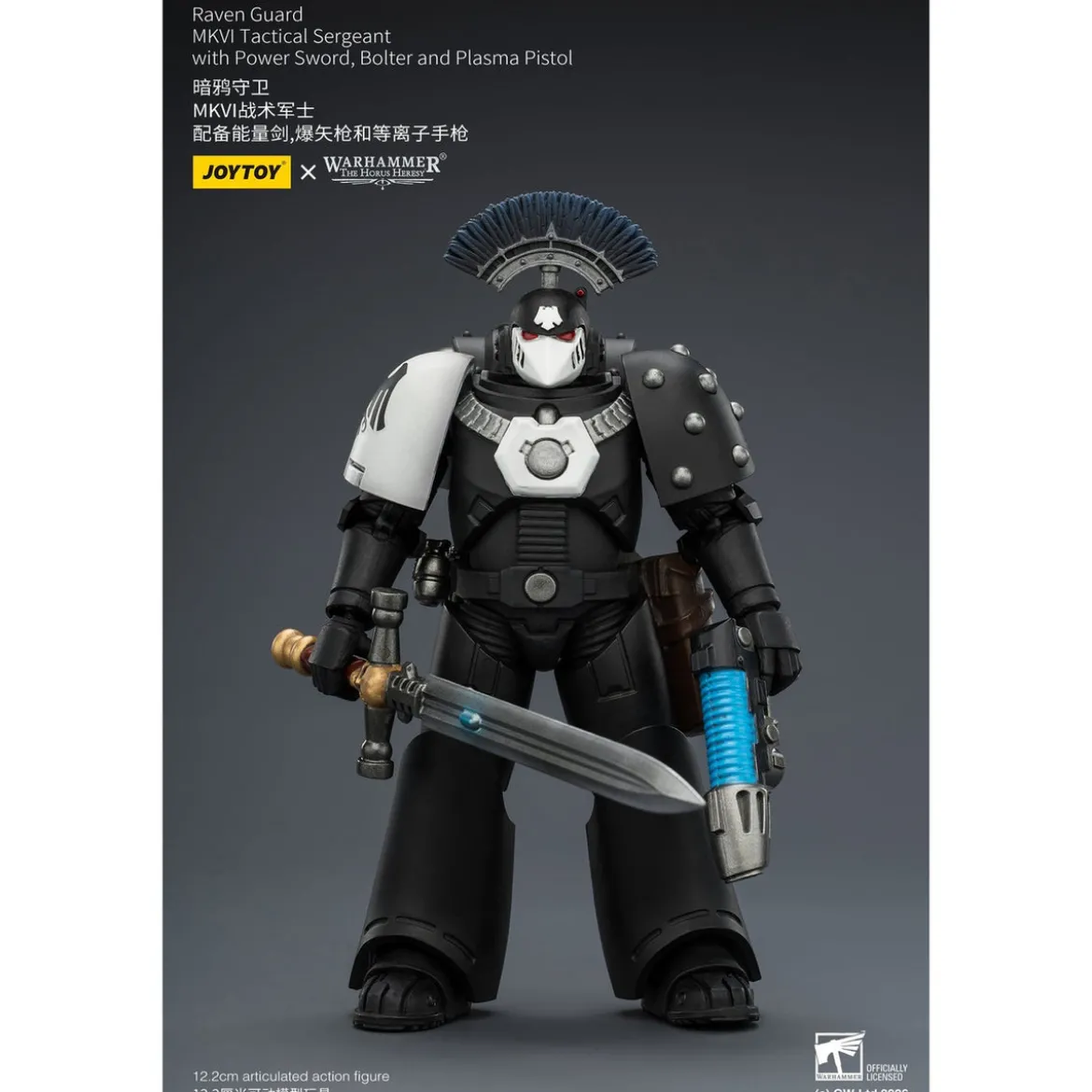 Warhammer 40,000 Actionfigur Raven Guard MkVI Tactical