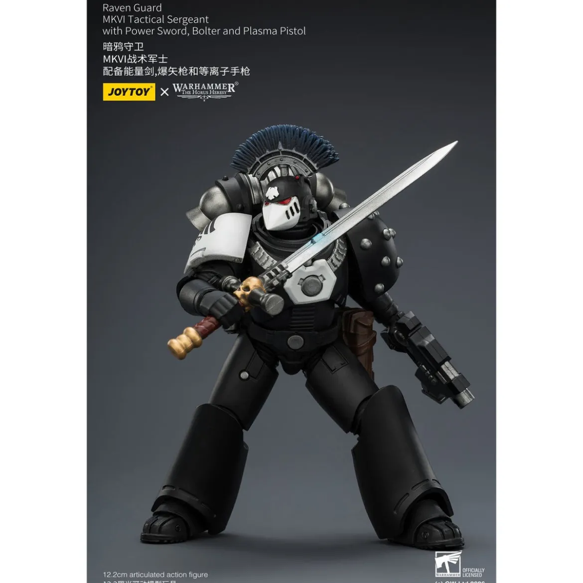 Warhammer 40,000 Actionfigur Raven Guard MkVI Tactical