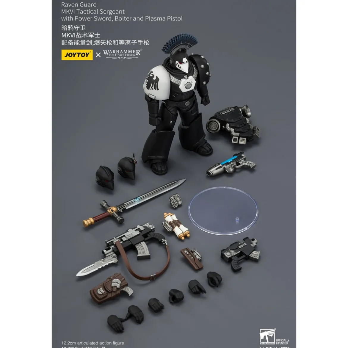 Warhammer 40,000 Actionfigur Raven Guard MkVI Tactical