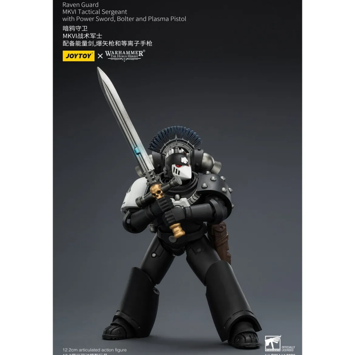 Warhammer 40,000 Actionfigur Raven Guard MkVI Tactical