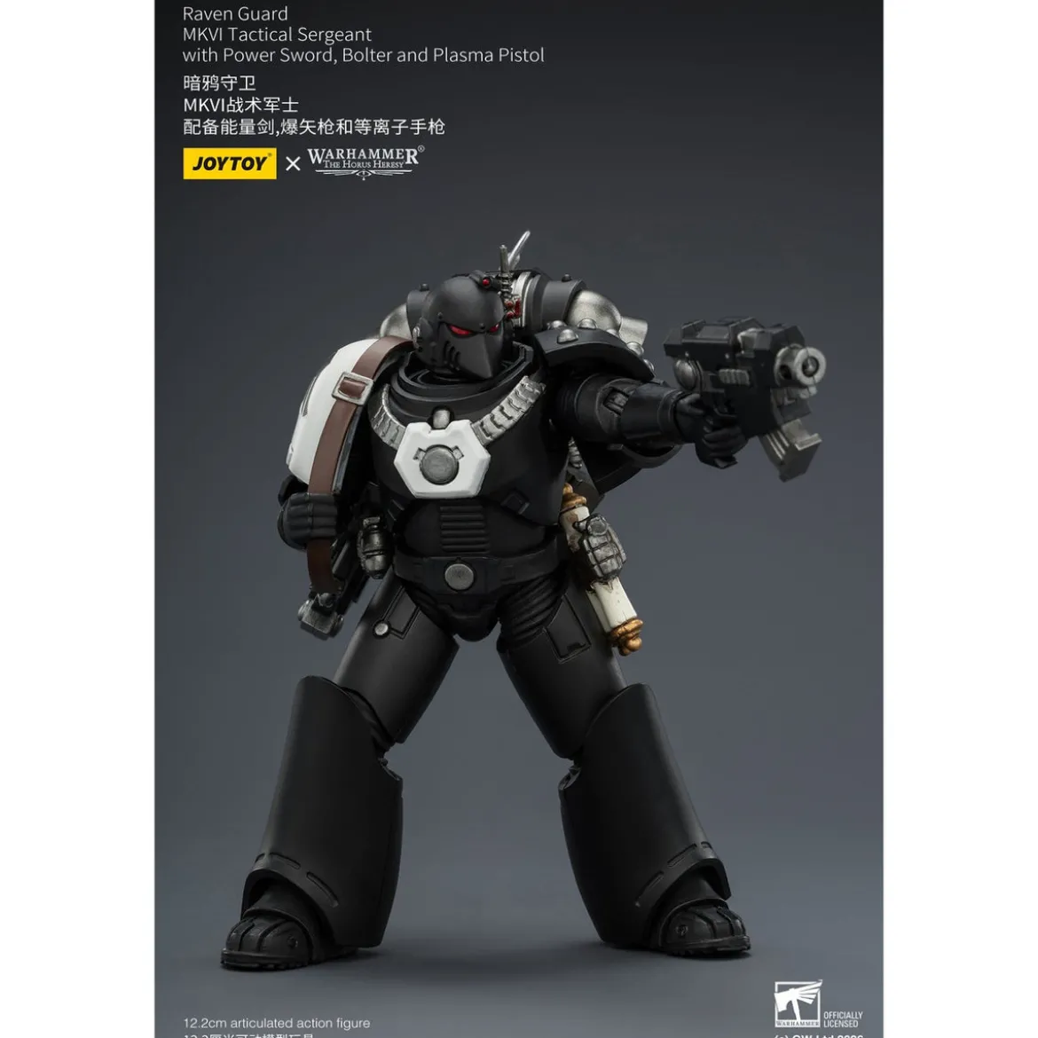 Warhammer 40,000 Actionfigur Raven Guard MkVI Tactical