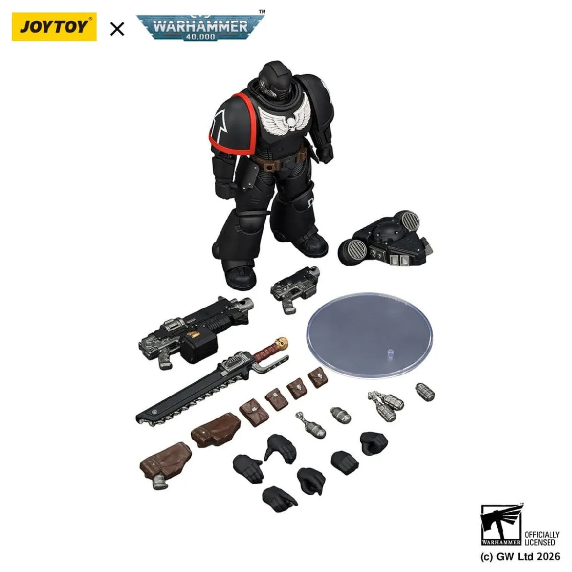 Warhammer 40,000 Actionfigur Raven Guard Intercessor 12 cm