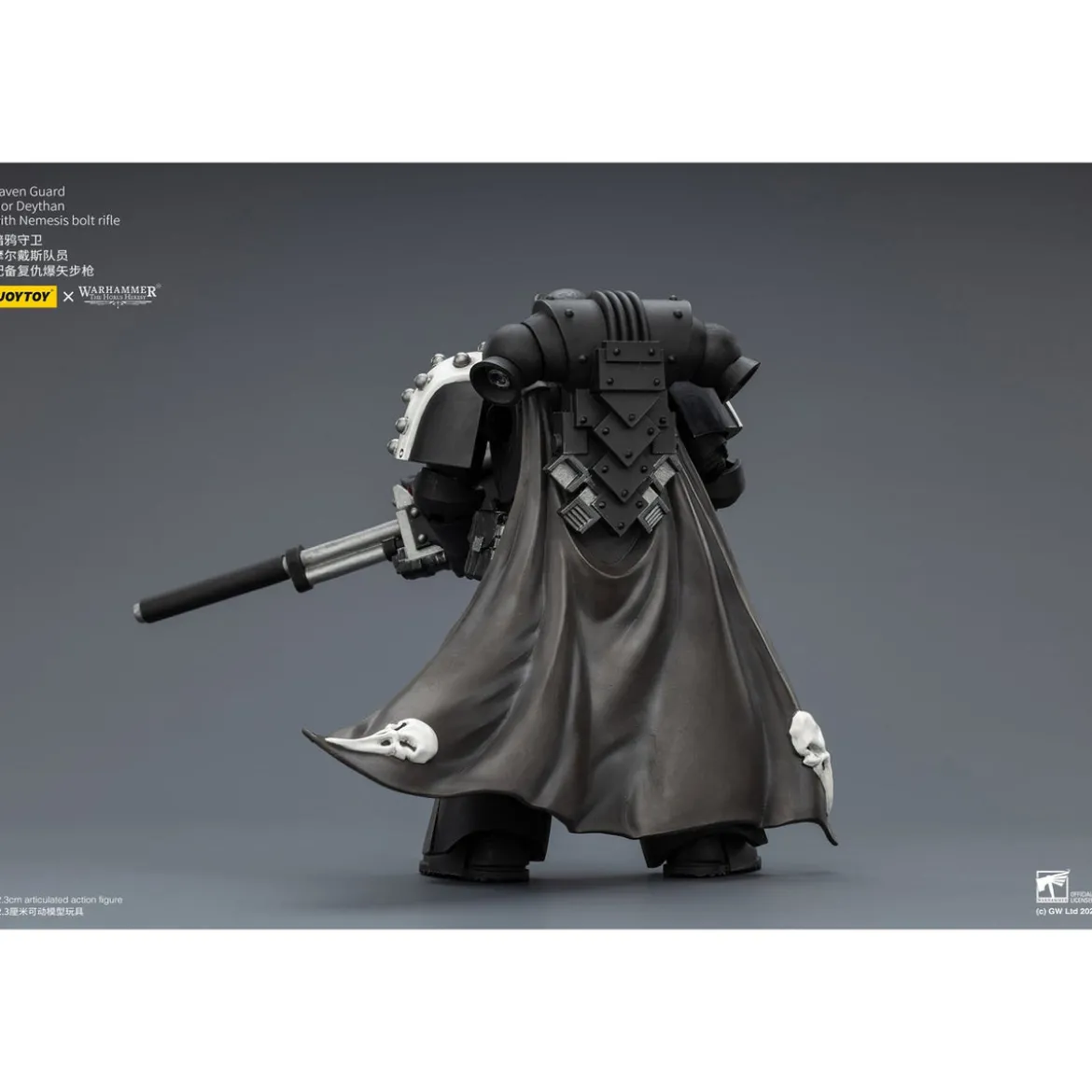 Warhammer 40,000 Actionfigur Raven Guard Mor Deythan 12 cm