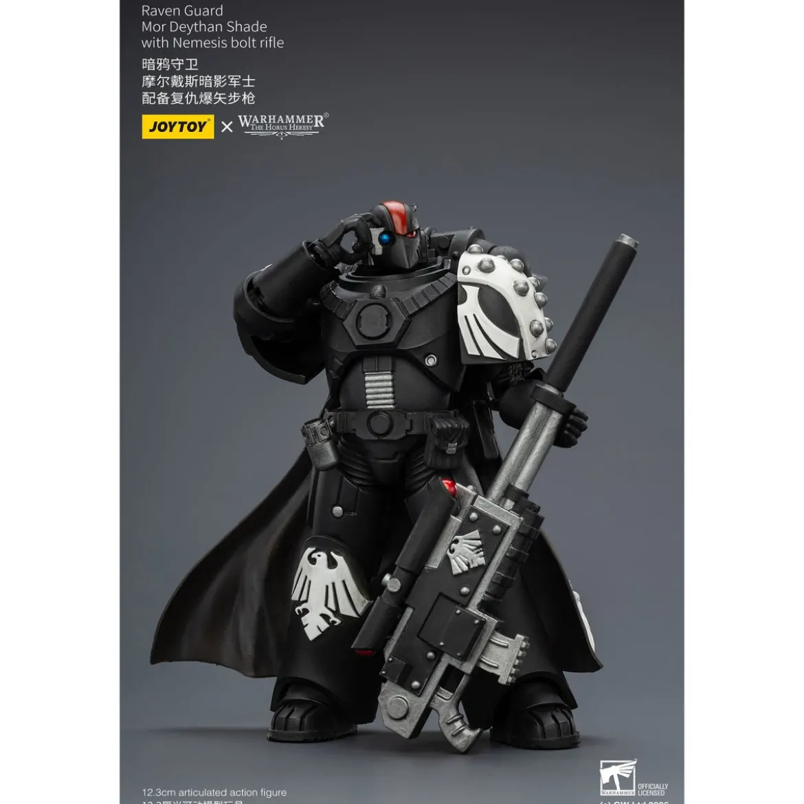 Warhammer 40,000 Actionfigur Raven Guard Mor Deythan Shade