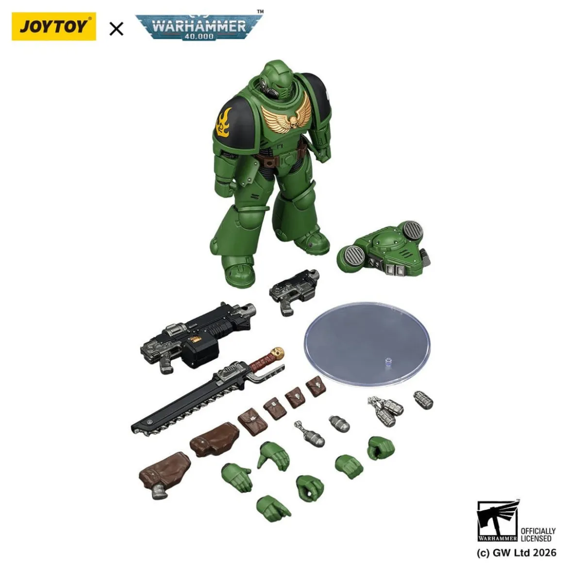 Warhammer 40,000 Actionfigur Salamanders Intercessor 12 cm