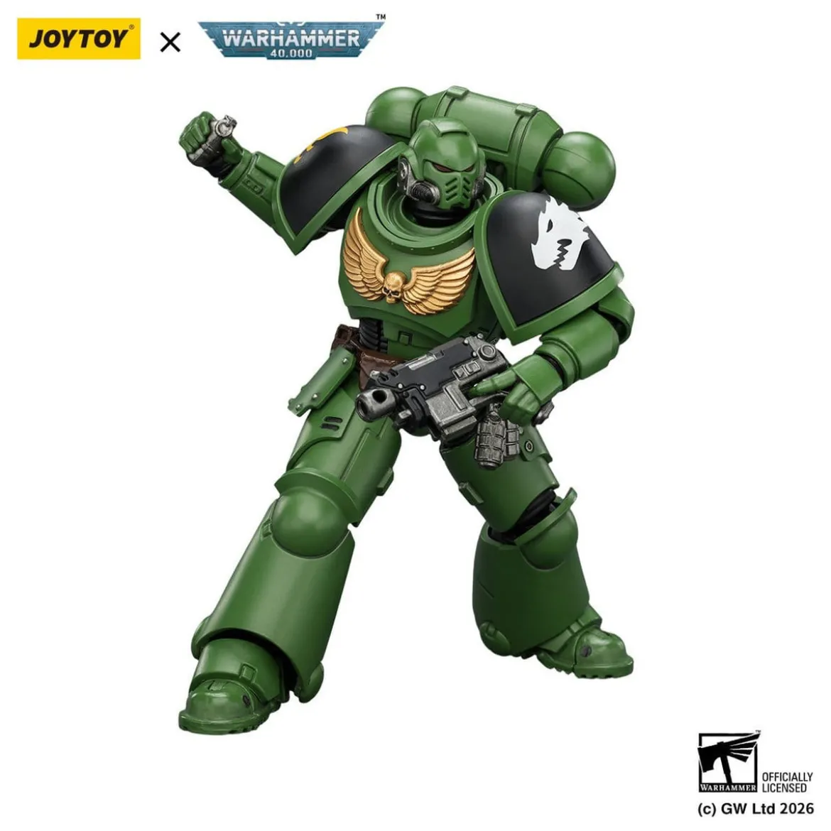Warhammer 40,000 Actionfigur Salamanders Intercessor 12 cm