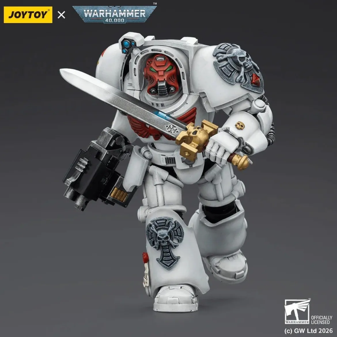 Warhammer 40,000 Actionfigur White Scars Terminator 1 with