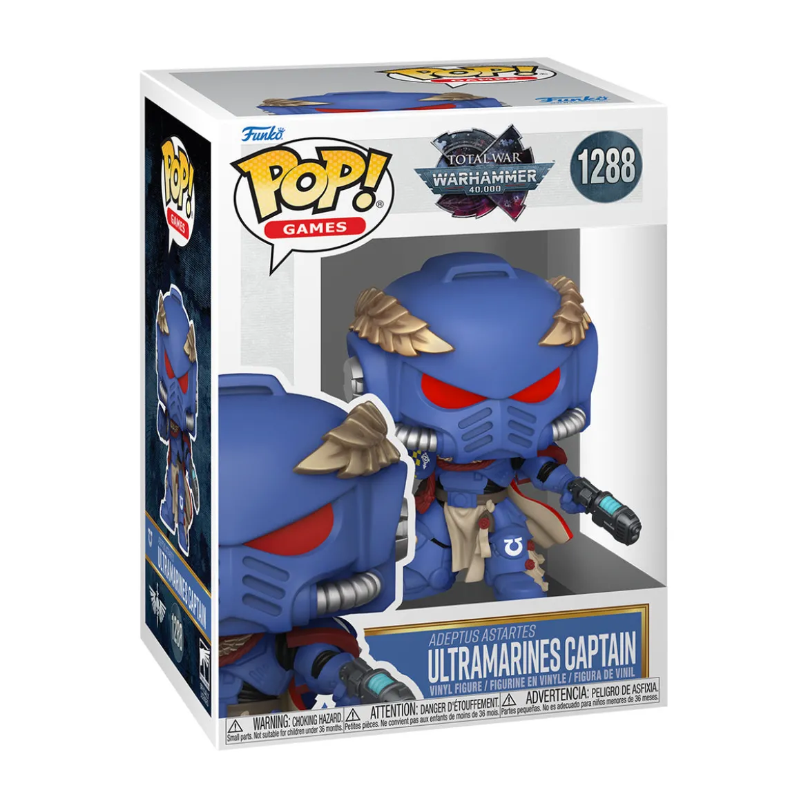 Warhammer- Captain Justian Funko Pop Figur