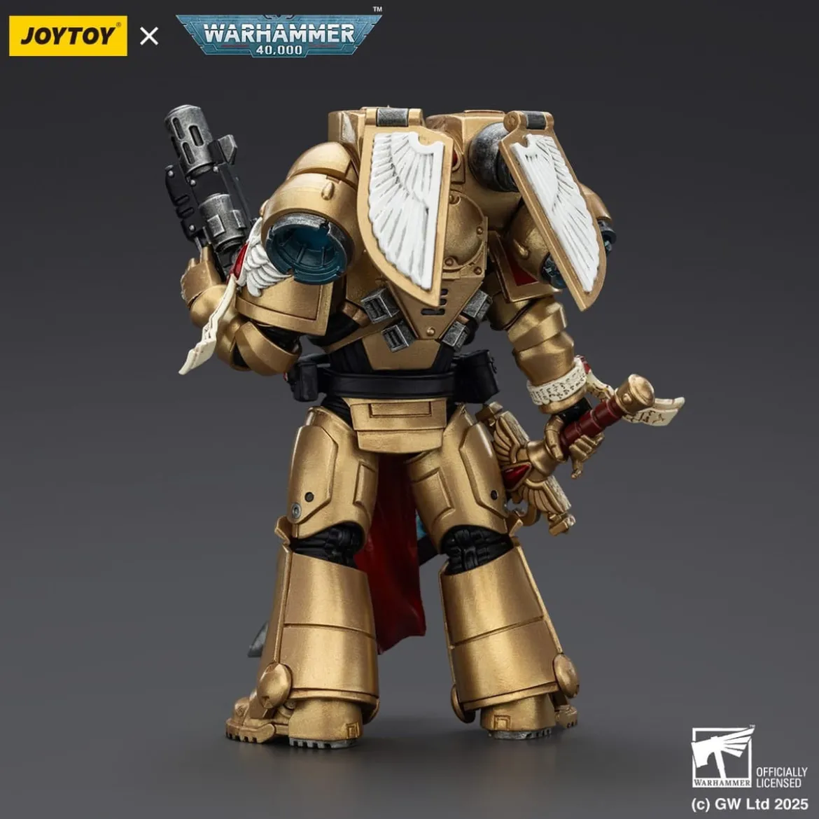 Warhammer 40,000: Combat Patrol Blood Angels Actionfigur Sanguinary Guard 1 with Inferno Pistol and Encarmine Blade 20 c