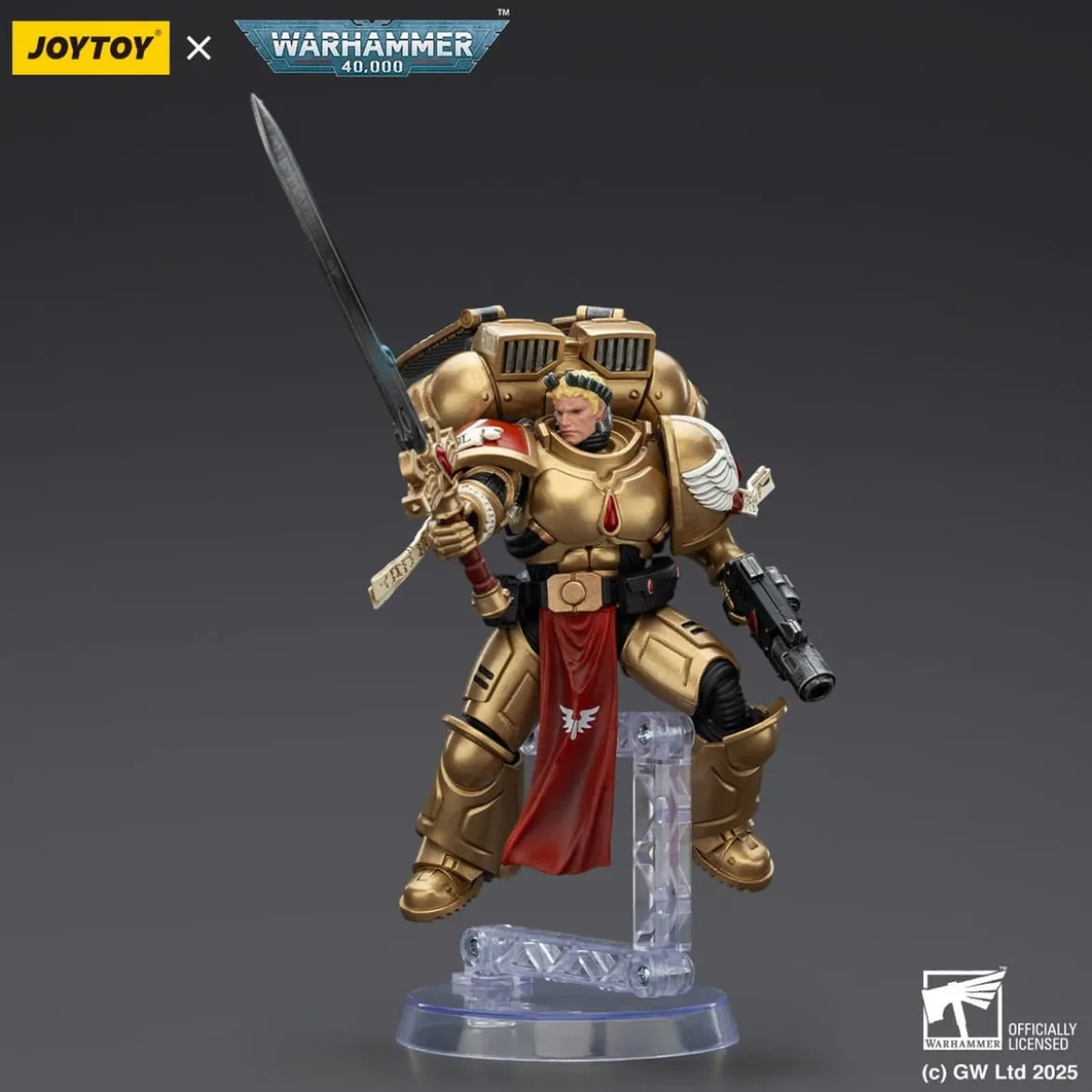 Warhammer 40,000: Combat Patrol Blood Angels Actionfigur Sanguinary Guard 1 with Inferno Pistol and Encarmine Blade 20 c