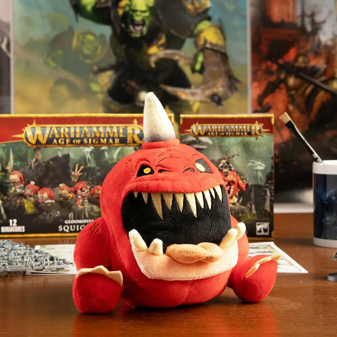 Warhammer - Gnasha-Squig Plüsch Figur