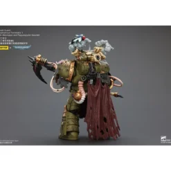 Warhammer 40k Actionfigur 1/18 Death Guard Deathshroud Terminator 1 with Manreaper and Plaguespurter Gauntlet 14 cm