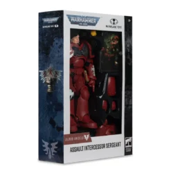 Warhammer 40k - Assault Intercessor Sergeant (Blood Angel) Actionfigur 18cm