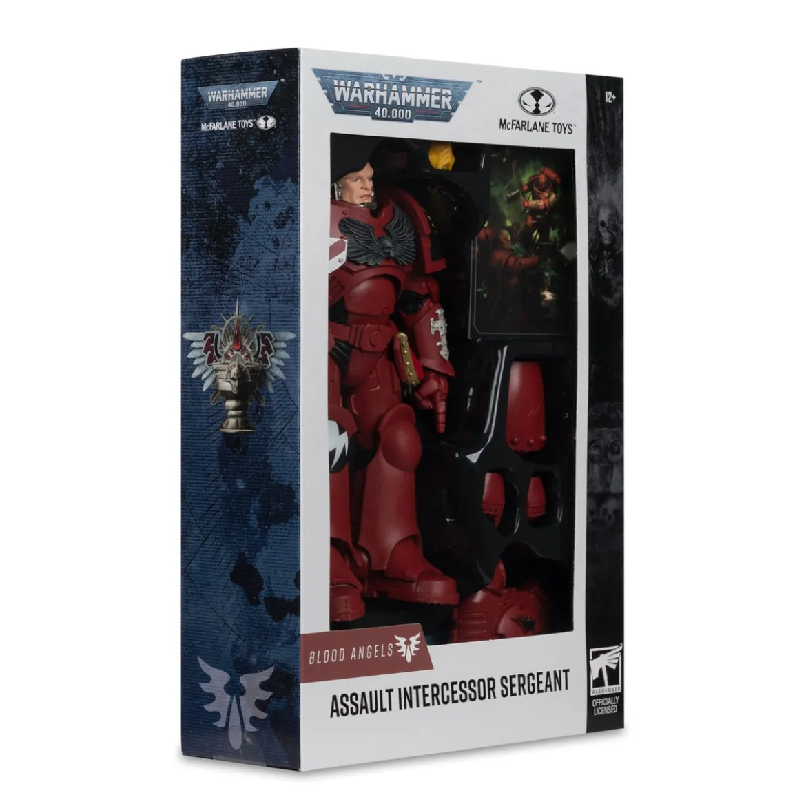 Warhammer 40k - Assault Intercessor Sergeant (Blood Angel) Actionfigur 18cm