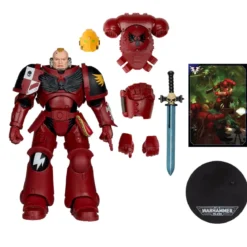 Warhammer 40k - Assault Intercessor Sergeant (Blood Angel) Actionfigur 18cm