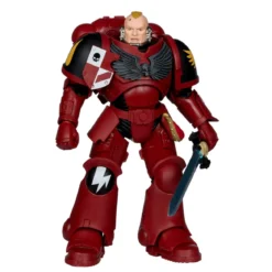 Warhammer 40k - Assault Intercessor Sergeant (Blood Angel) Actionfigur 18cm