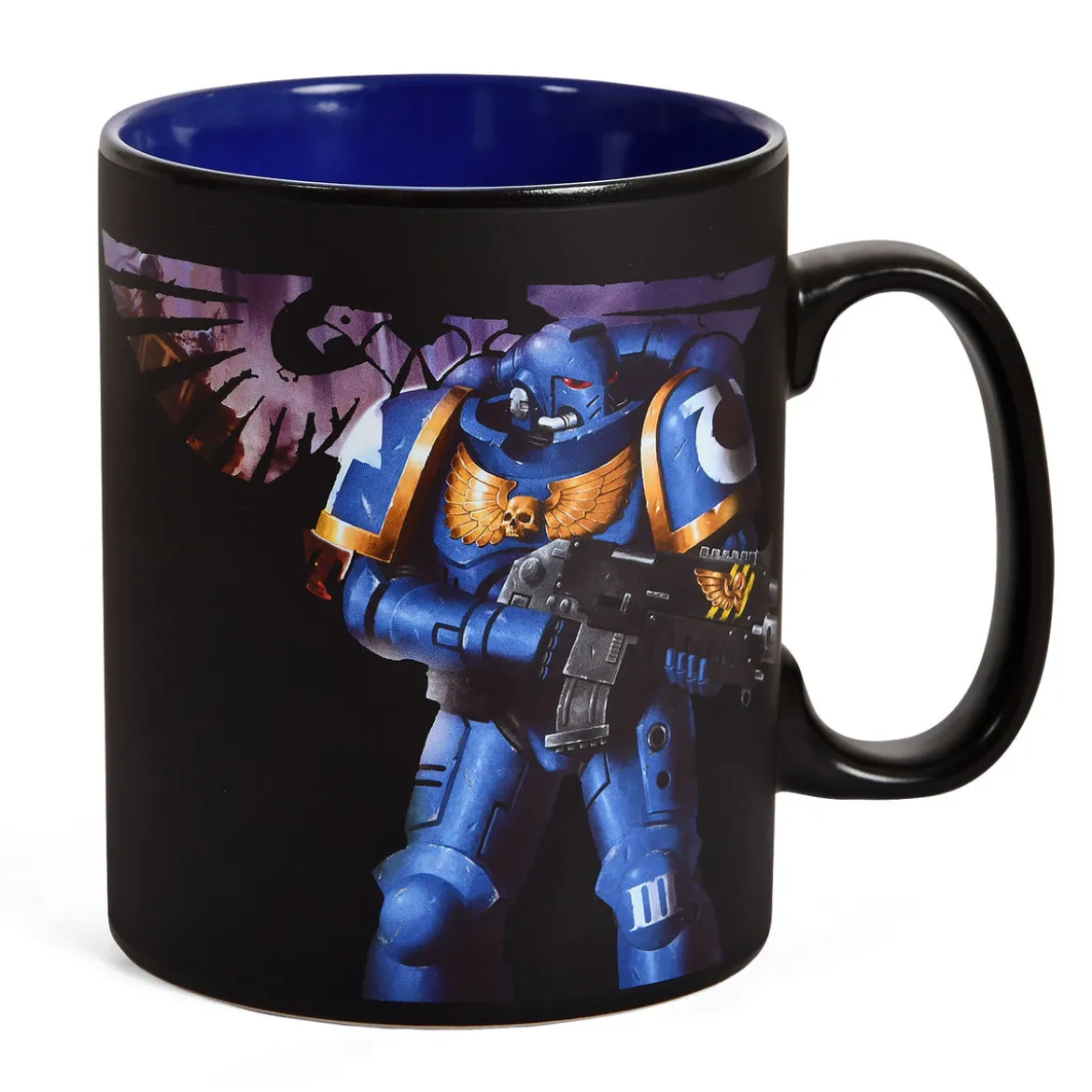 Warhammer 40K - Ultramarines & Black Legion Thermoeffekt Tasse