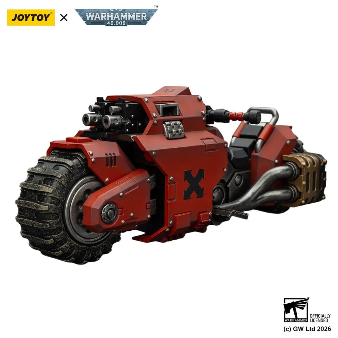 Warhammer 40,000 Raider-pattern Combat Bike Blood Angels