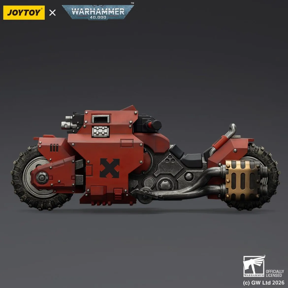 Warhammer 40,000 Raider-pattern Combat Bike Blood Angels