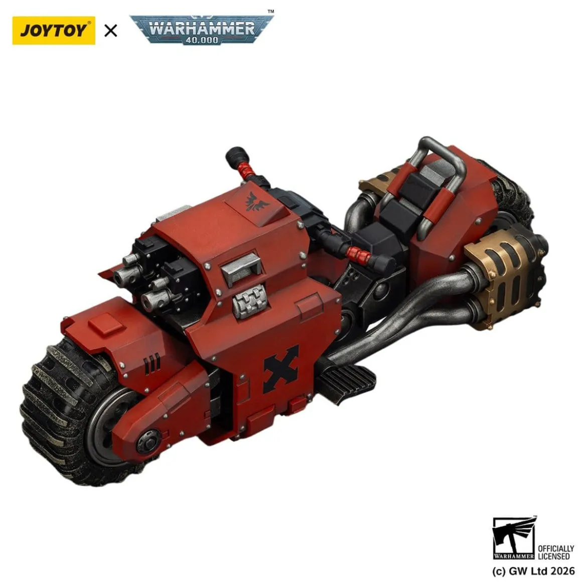 Warhammer 40,000 Raider-pattern Combat Bike Blood Angels