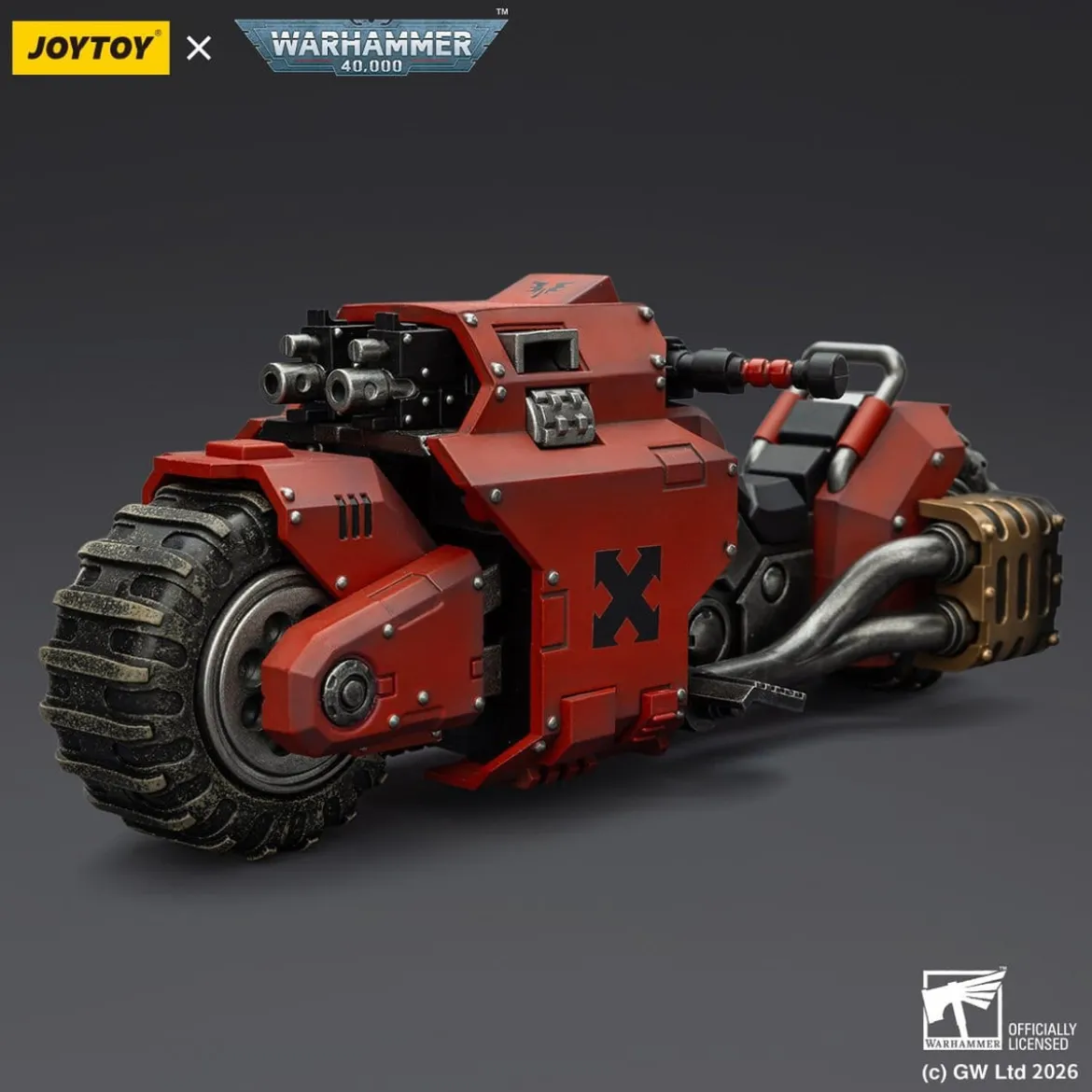 Warhammer 40,000 Raider-pattern Combat Bike Blood Angels