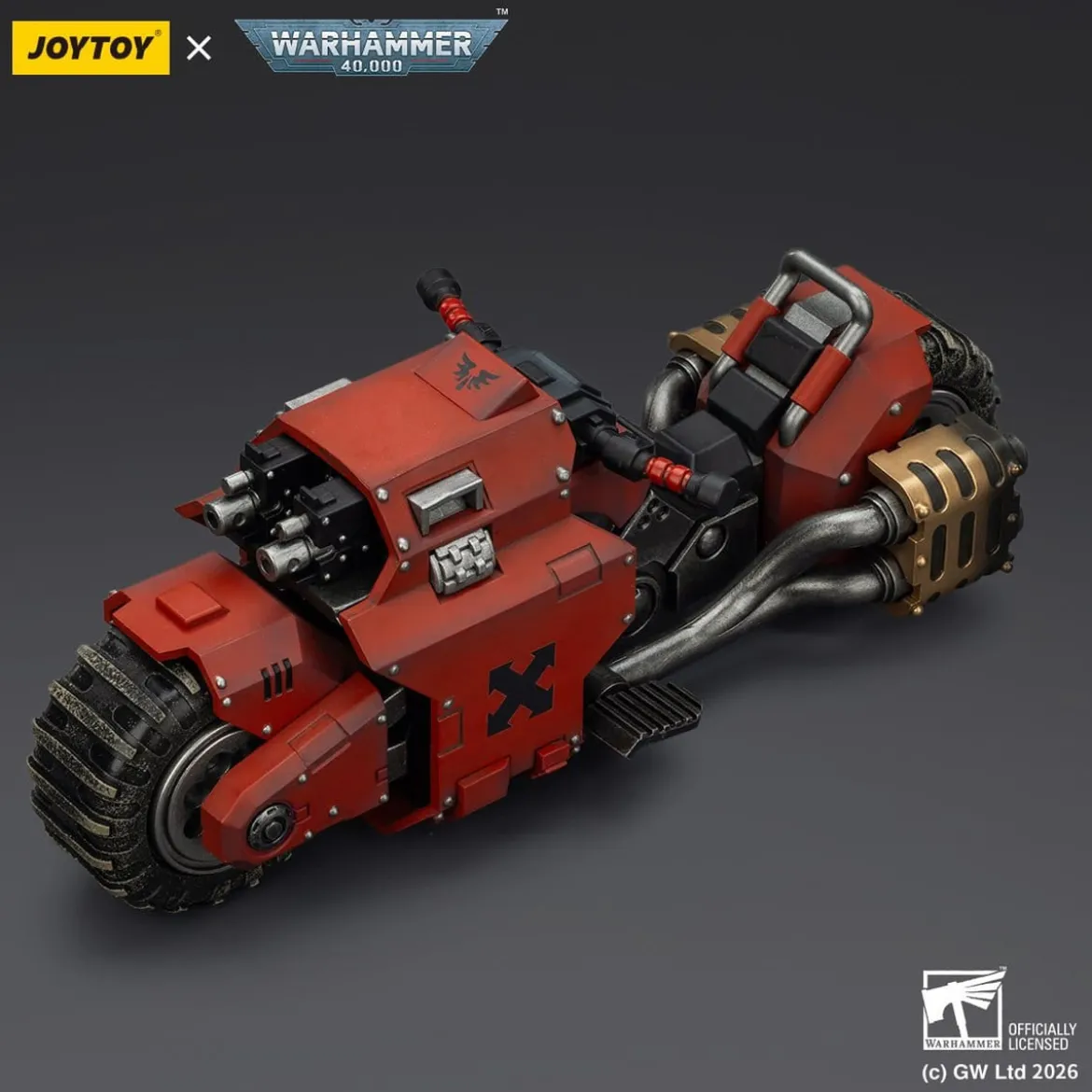 Warhammer 40,000 Raider-pattern Combat Bike Blood Angels