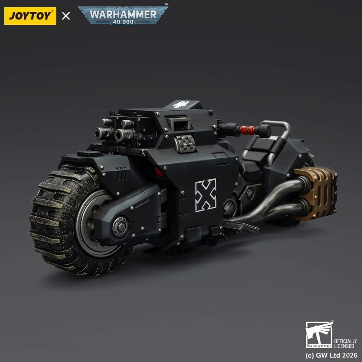 Warhammer 40,000 Raider-pattern Combat Bike Raven Guard