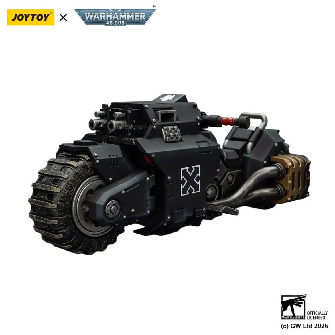Warhammer 40,000 Raider-pattern Combat Bike Raven Guard
