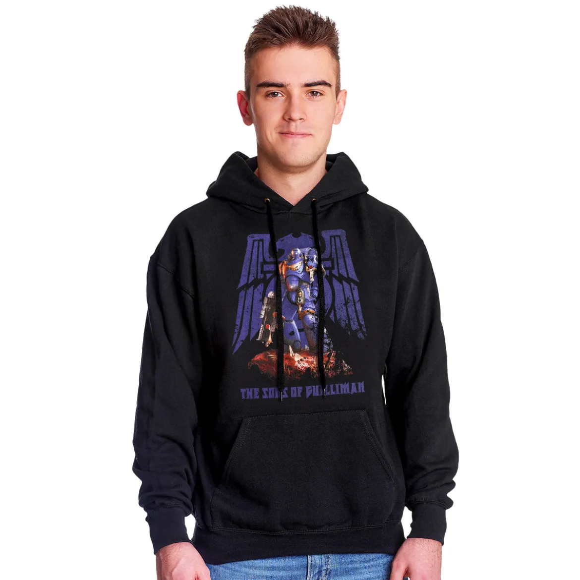 Warhammer - Space Marines Hoodie schwarz