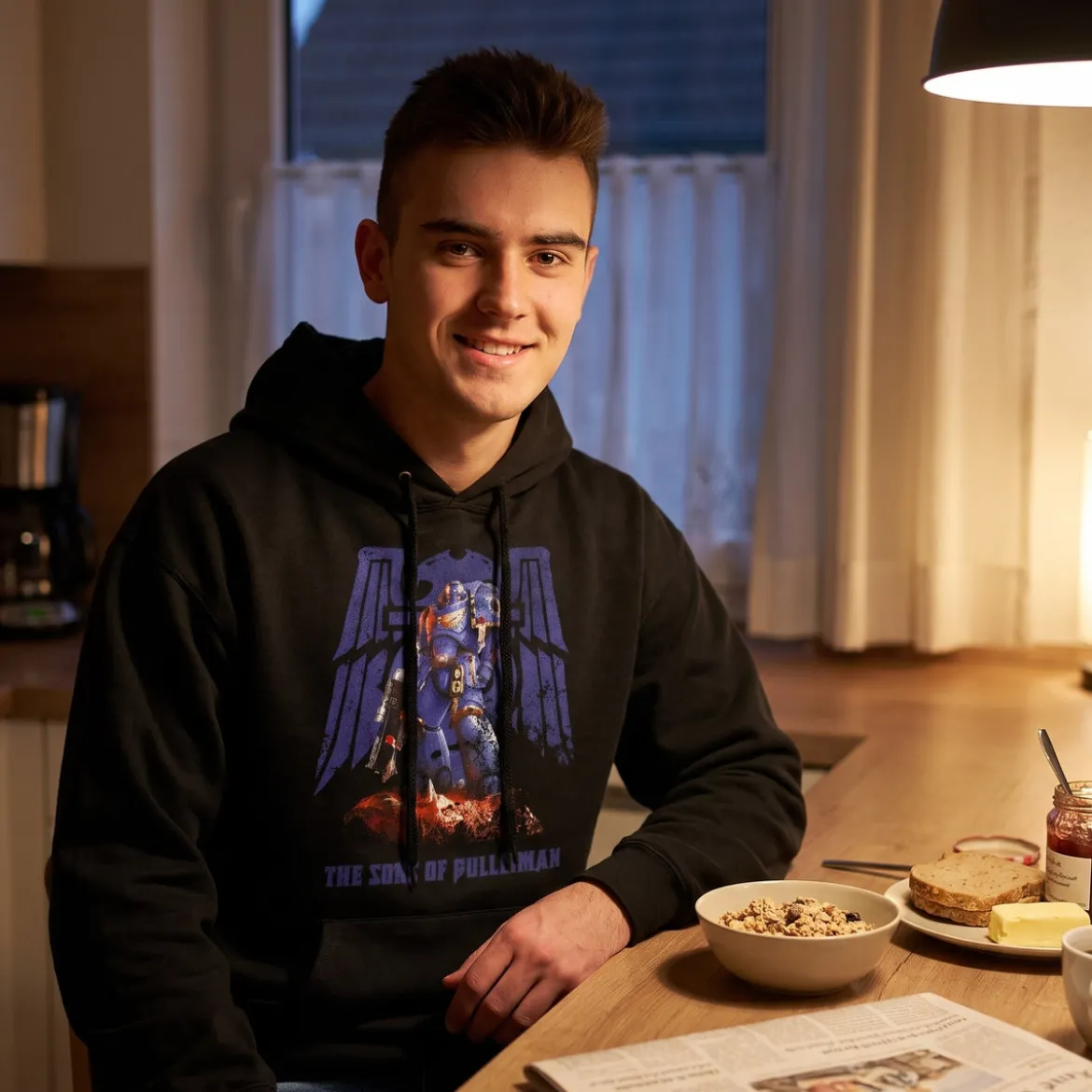 Warhammer - Space Marines Hoodie schwarz