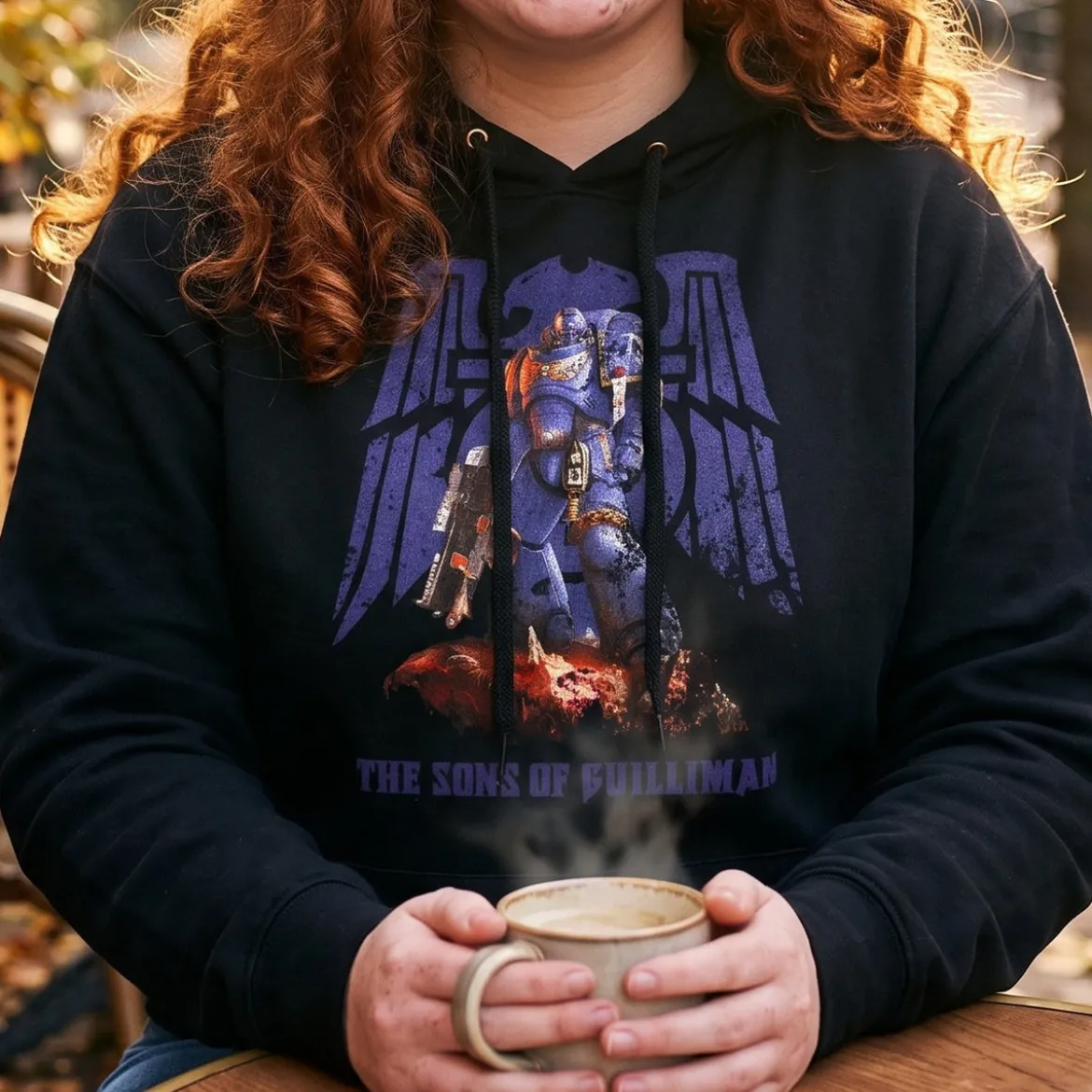 Warhammer - Space Marines Hoodie schwarz