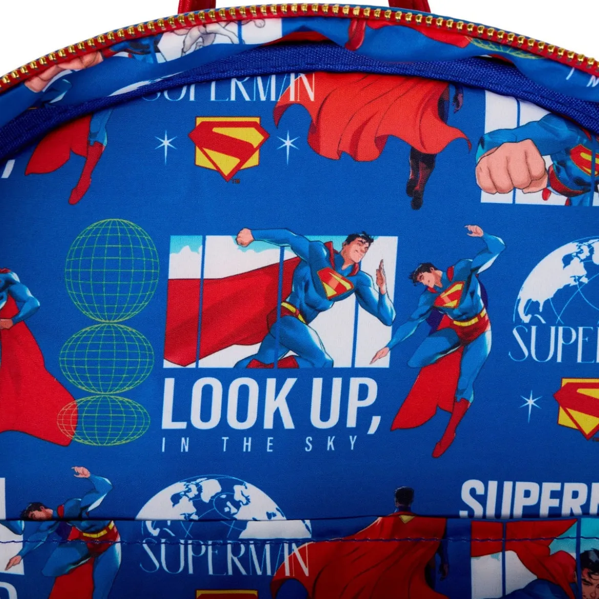 Warner Bros by Loungefly Full-Size Rucksack Superman