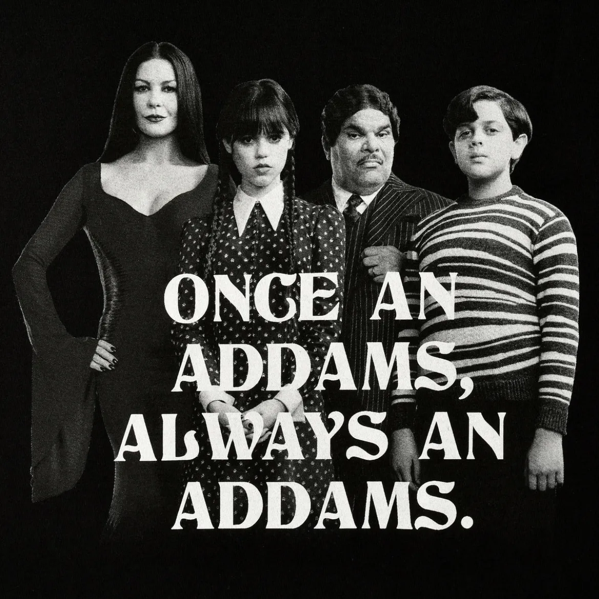 Wednesday - Addams Family T-Shirt schwarz