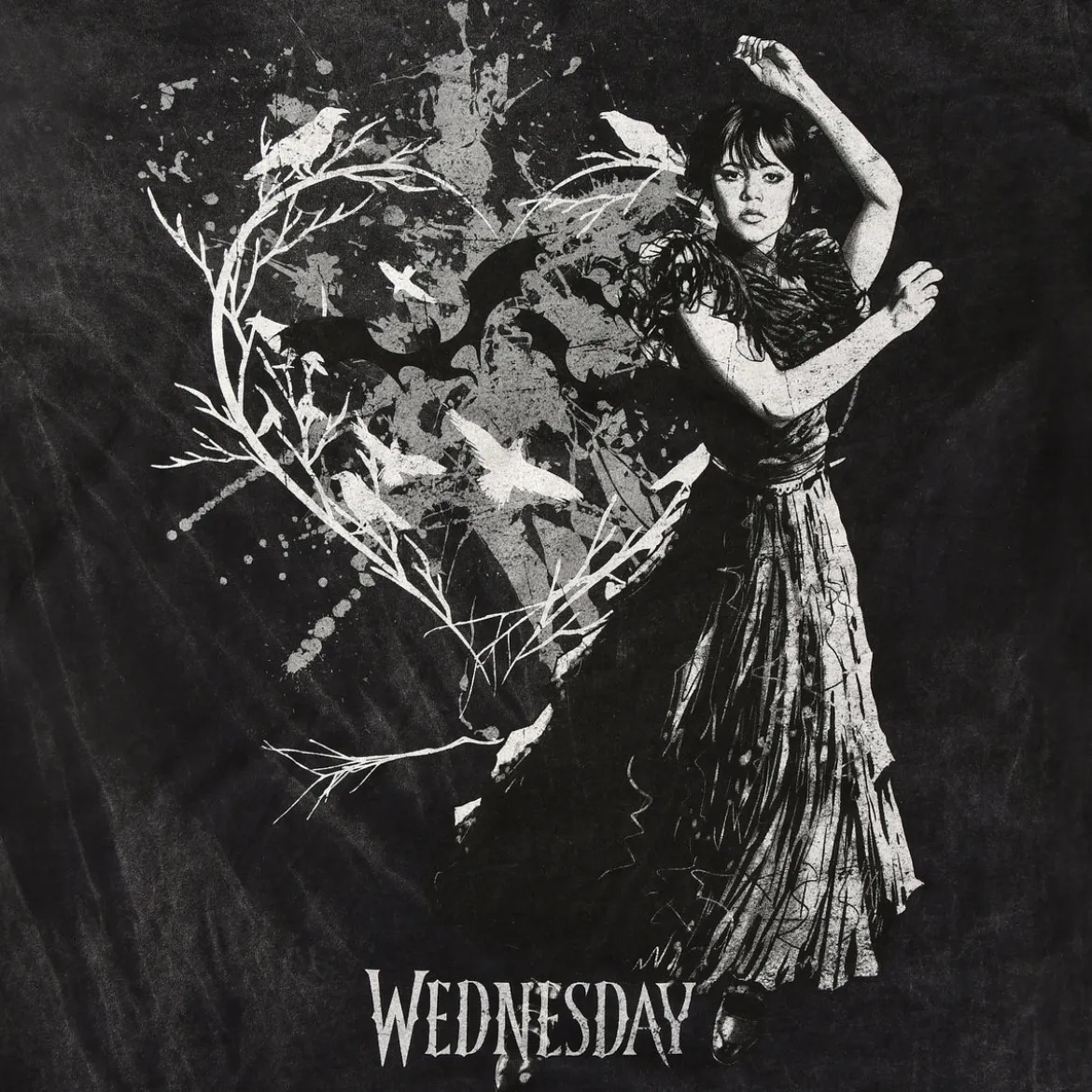 Wednesday - Dance Sweater mit Kapuze
