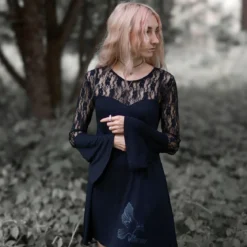 Wednesday - Darkness Minikleid