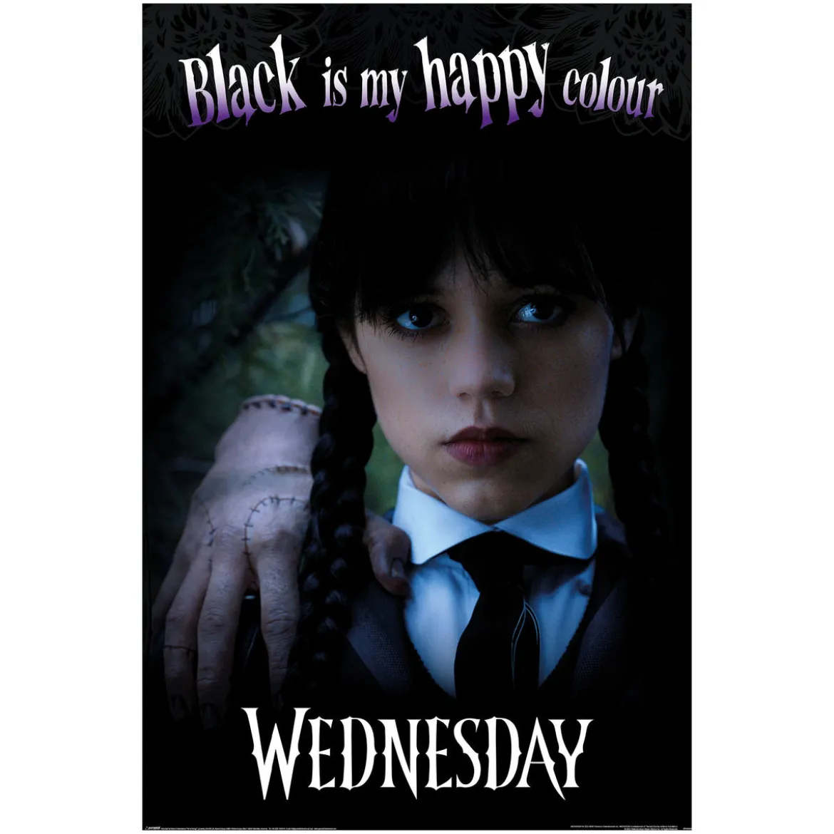 Wednesday - Happy Colour Maxi Poster