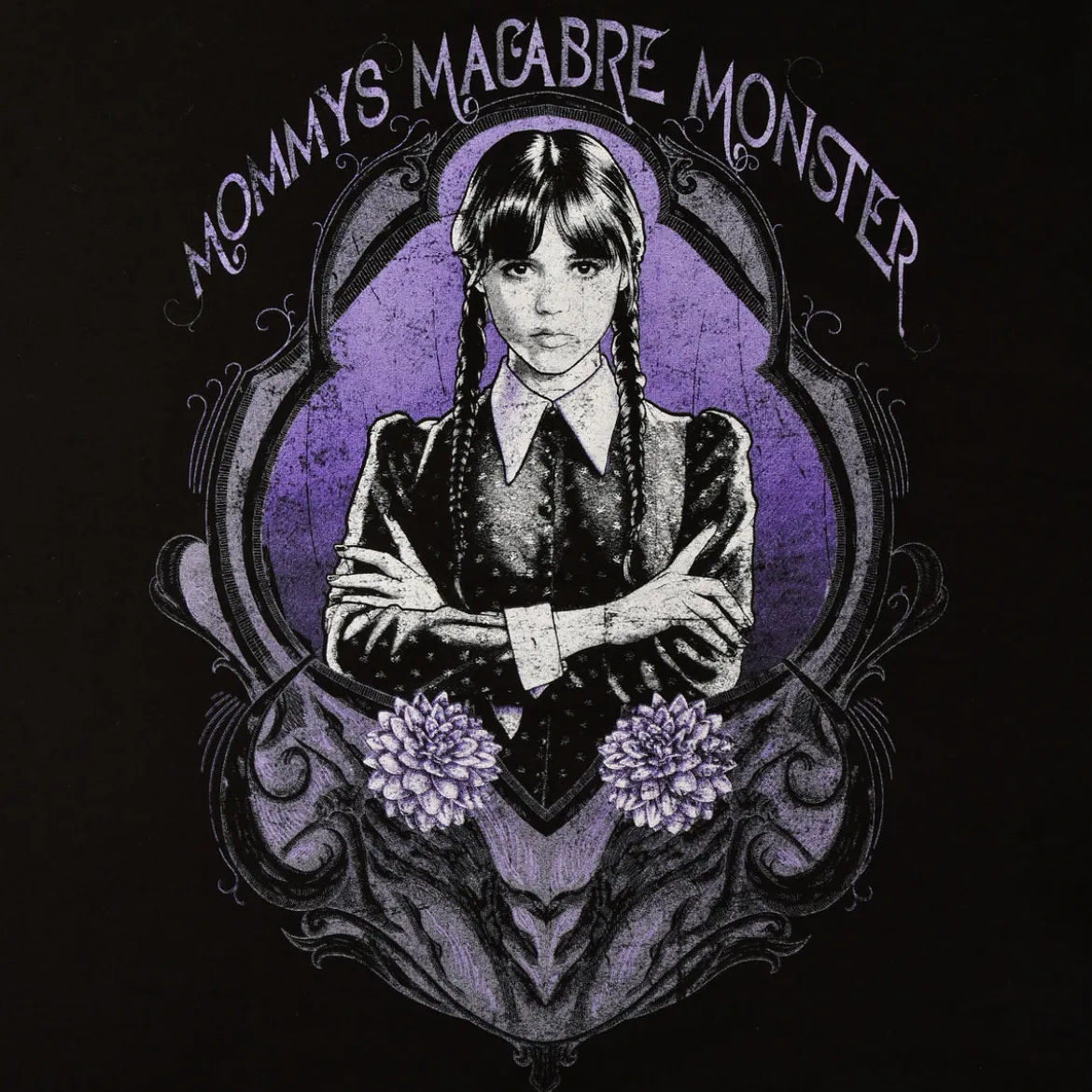 Wednesday - Mommys Monster Crop Sweater