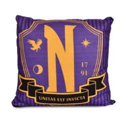 Wednesday - Nevermore Academy Logo Kissen