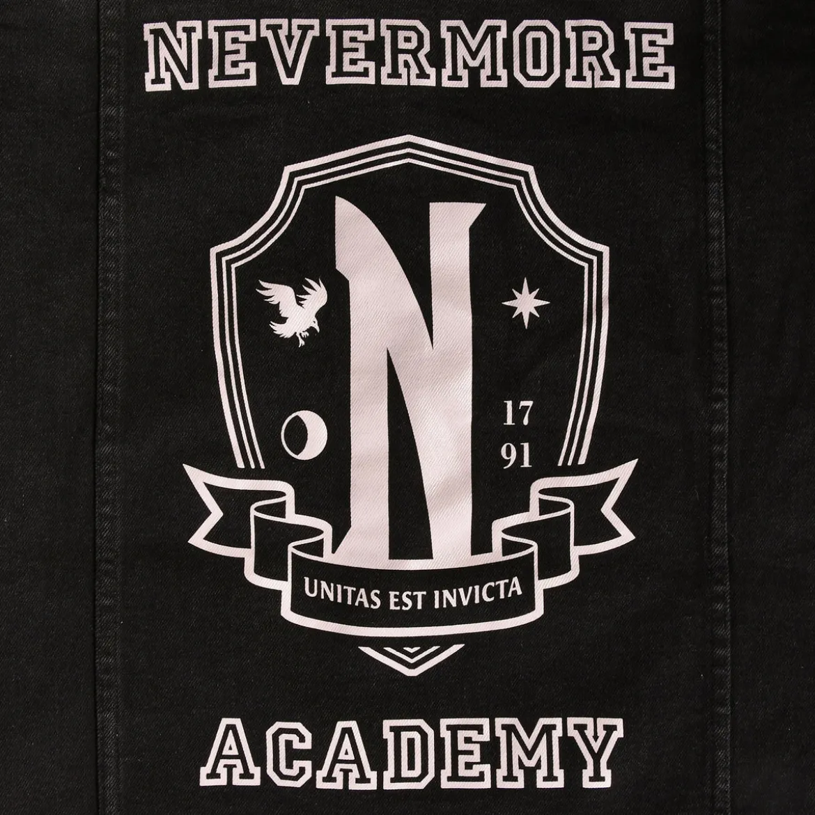 Wednesday - Nevermore Academy Jeansjacke schwarz
