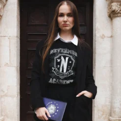 Wednesday - Nevermore Academy T-Shirt schwarz