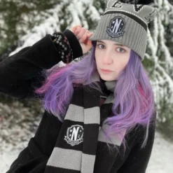Wednesday - Nevermore Academy Beanie