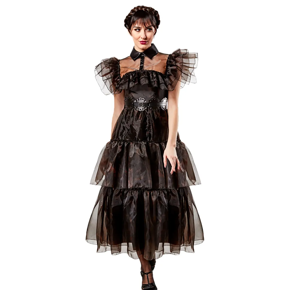 Wednesday - Rave'N Dance Kostüm Kleid Damen schwarz