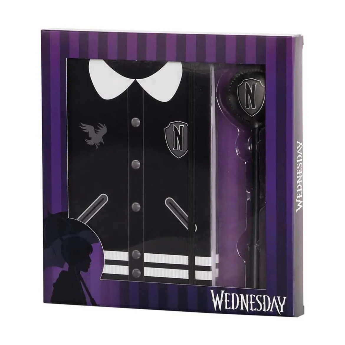 Wednesday Tagebuch Geschenkbox Varsity