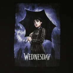 Wednesday - Teaser Poster Oversize T-Shirt schwarz