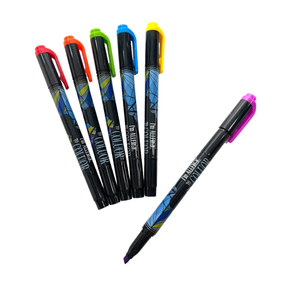 Wednesday Textmarker 6-er Pack