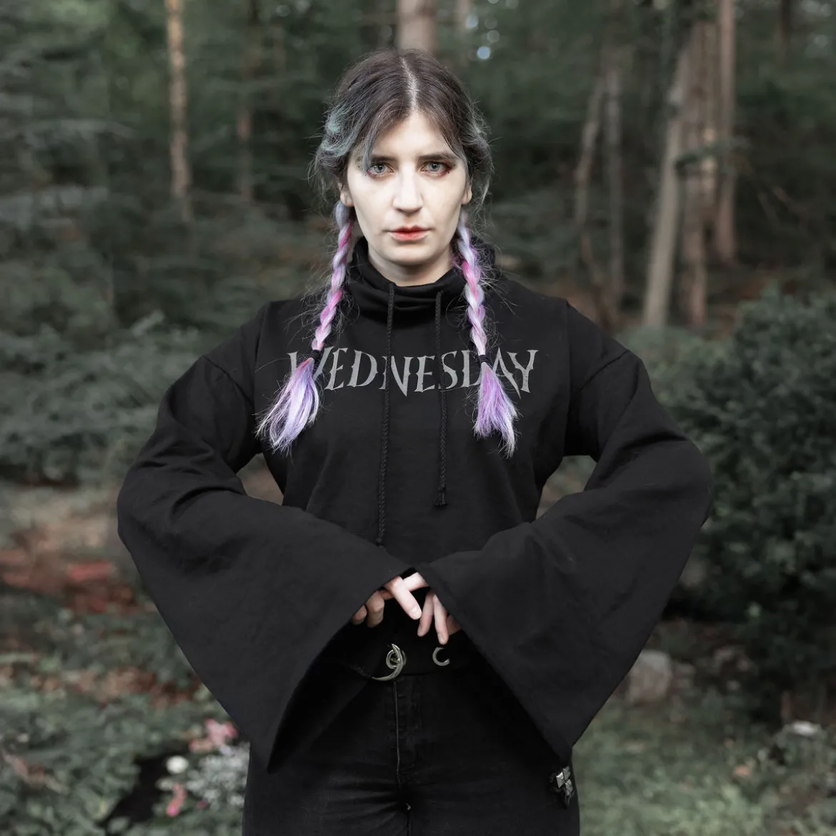Wednesday - Toxic Crop Sweater