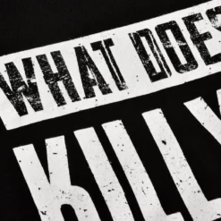 What Doesn't Kill You Gives You XP Hoodie schwarz