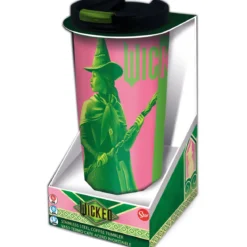 Wicked Edelstahl-Reisebecher Elphaba & Glinda